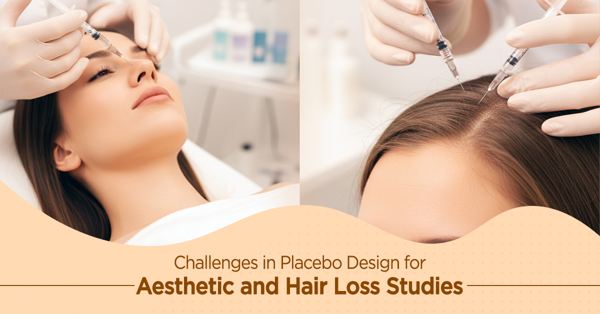 Challenges in Placebo Design for Aesthetic and Hair Loss Studies